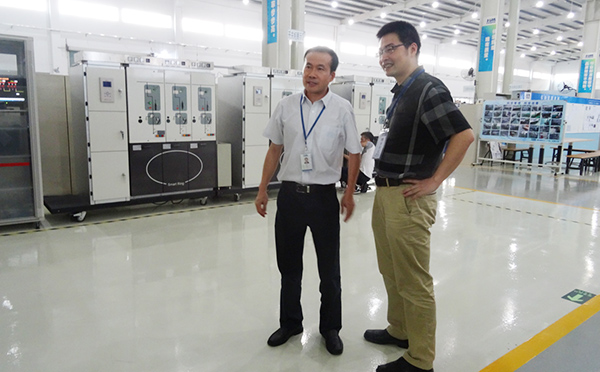 科陸電子公司領(lǐng)導(dǎo)到赫茲曼參觀、考察