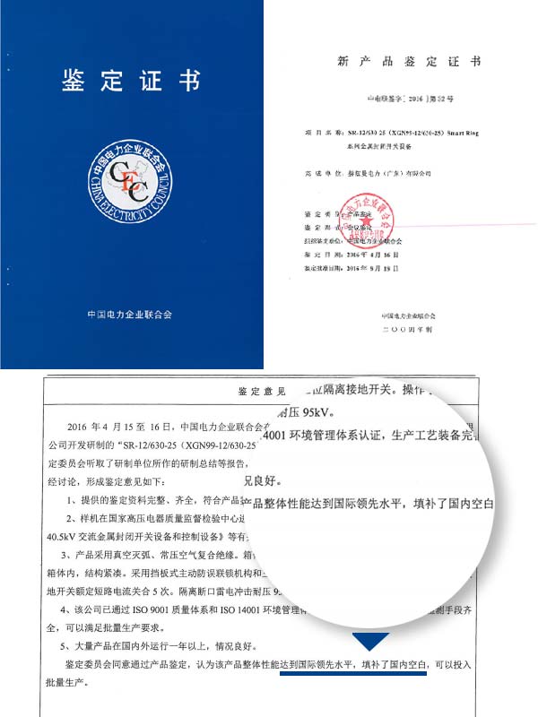 &ldquo;國際領(lǐng)先，填補空白&rdquo;&mdash;&mdash;赫茲曼電力產(chǎn)品通過中電聯(lián)的鑒定