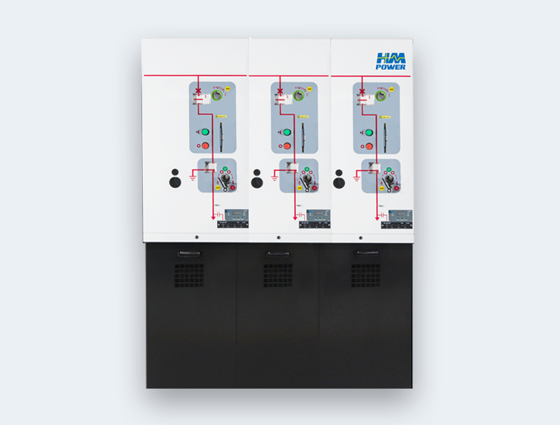 10kV常壓密封空氣絕緣開(kāi)關(guān)柜/環(huán)網(wǎng)柜（三回路）