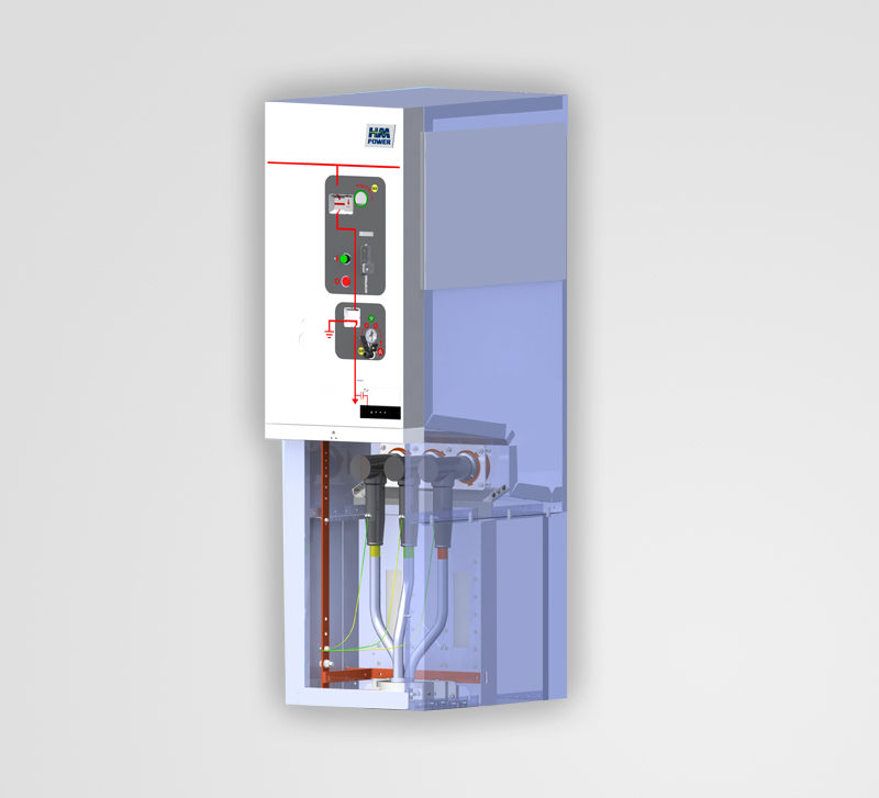 10kV常壓密封空氣絕緣開(kāi)關(guān)柜/環(huán)網(wǎng)柜（三回路）